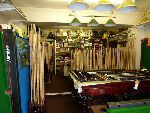 The Snooker Shop,1025 Stockport Road, Levenshulme, Manchester, M19 2TB. Tel: 0161 431 9811